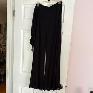 Studio 1940 Black Wide Leg Pants